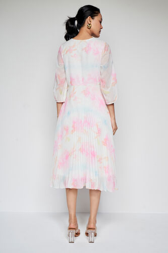 Candyfloss Pleated Dress, Pink, image 5
